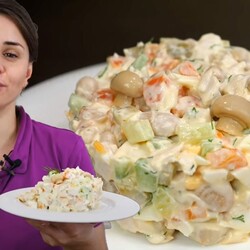 Легкий салат «Марфа», который вам полюбится больше оливье