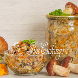 Грибная икра на зиму