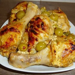 Курица в йогурте в духовке с пряностями рецепт с фото пошагово