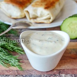 Чесночный соус для шаурмы