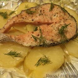 Блюда из  форели