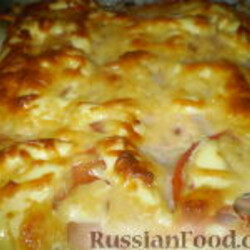 Рецепт: Запеканка мясная "Сытная" на RussianFood.com