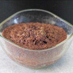 Овсяный кекс в микроволновке