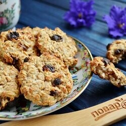 Овсяное печенье для тонкой талии