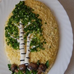 Салат "Береза"