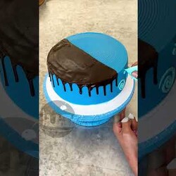 tutorial para decorar pastel con chocolate