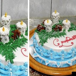 УКРАШЕНИЕ ТОРТА НА РОЖДЕСТВО, НОВЫЙ ГОД от SWEET BEAUTY СЛАДКАЯ КРАСОТА , CAKE DECORATION