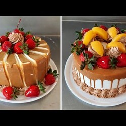 COMO decorar pasteles con dulce de leche , manjar  (AREQUIPE) || Tortas con dulce de leche | MANJAR