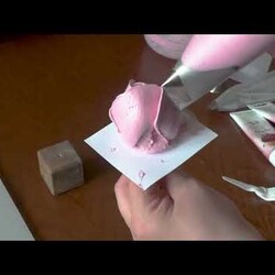 Создание зефирной розы