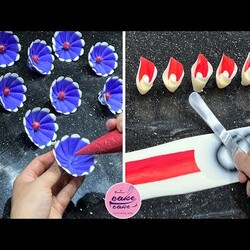 Indulgent Chocolate Cake Tutorials | Chocolate Flowers Vol #2