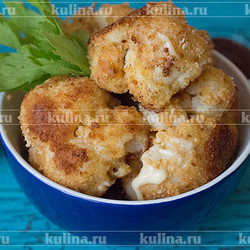 Хрустящая цветная капуста в панировке – рецепт приготовления с фото от Kulina.Ru