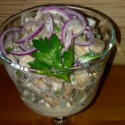 Маринованные шампиньоны - пошаговый рецепт приготовления с фото