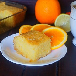 Шамбали. турецкий десерт из манной крупы