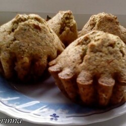 Постный маковый манник-маффин