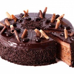 Торт «Кава з шоколадом» без духовки..
