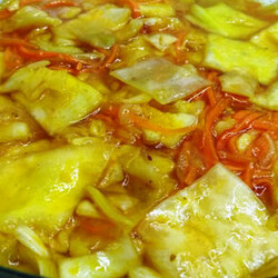 Капуста по-корейски с куркумой. Рецепт с пошаговыми фото + видео