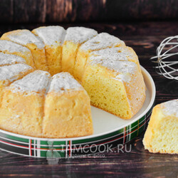Бисквит на перепелиных яйцах — рецепт с фото