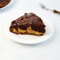 Мраморный пирог из тыквы: рецепт с видео и фото | Меню недели