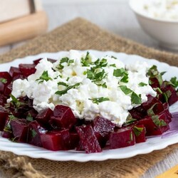 Салат из свеклы с творогом - пошаговый рецепт с фото на Повар.ру