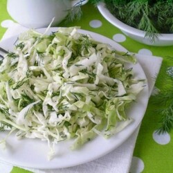 Капустный салат для похудения - пошаговый рецепт с фото на Повар.ру