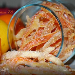 Цукаты из апельсиновых корочек