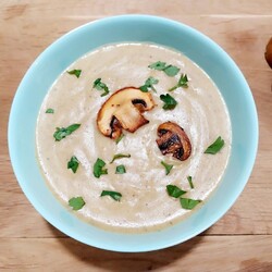 Грибной суп-пюре из шампиньонов - пошаговый рецепт с 11 фото - 2D-Recept