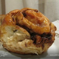 Как приготовить Синнабон с яблоками и карамелью (Caramel Apple Cinnamon Rolls)