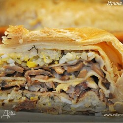 Курник — блинный пирог по-старорусски