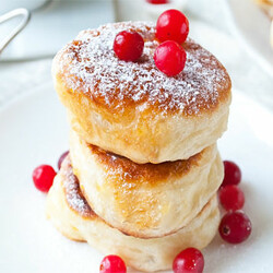 Постные пышные оладьи - рецепт с пошаговыми фото | Меню недели