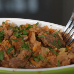 Бигус в мультиварке: рецепт с мясом из свежей капусты | Меню недели