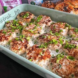 Куриные котлеты в сметанном соусе Куриные котлеты в сметанном соусе... | Интересный контент в группе Лучшие рецепты