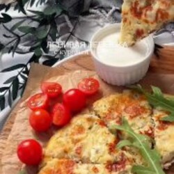 Быстрая лепёшки с курицей