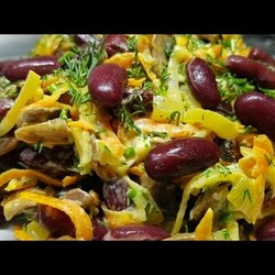 И Тарелки будет Мало! Фантастически Вкусный Салат из Фасоли! — Смотреть в Эфире