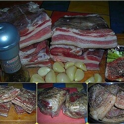 Свиная грудинка в пакете