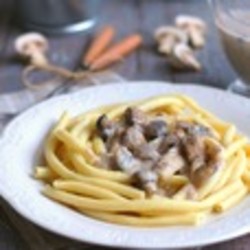 Соус сливочно-грибной к макаронам