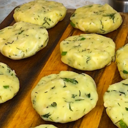 Картофель в сметанном кляре