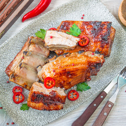 Свиные ребрышки в кисло-сладкой глазури