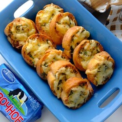 Пикантные гренки