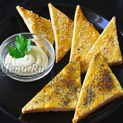 Тающие треугольнички с сыром