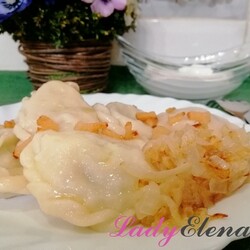 Вареники с картошкой и луком: 3 фото-рецепта