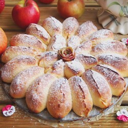 Отрывной яблочный пирог