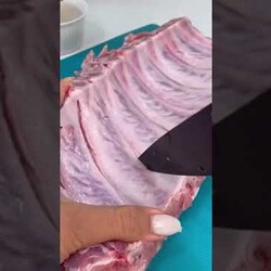 Глазированные свиные ребрышки