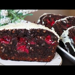 Шоколадный Кекс с вишней