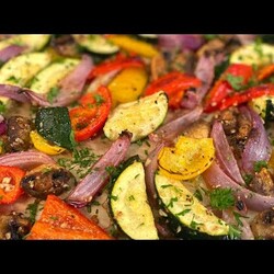 Как вкусно и правильно приготовить Запечённые Овощи в духовке. Весь секрет в специях!Быстро и Вкусно