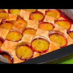 ВОЗДУШНЫЙ АРОМАТНЫЙ ПИРОГ со сливой