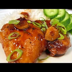 Курица с соусом терияки