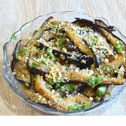 Баклажаны с орехами-готовы сразу!