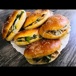 Нон Кабоб - узбекский бургер! Теперь буду готовить всегда! 