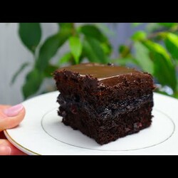 Пирожное "Ночка"Шоколадный Торт на кефире/Очень мягкий,нежный и простой в приготовлении