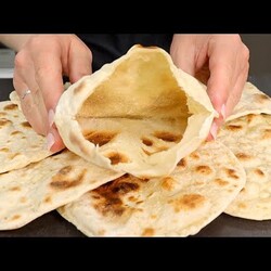 Пита жареная на сковороде